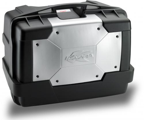 KAPPA KGR46-BLACK SIDE-CASE 46LT OF SILVER