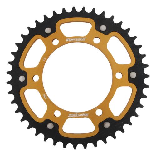 SUPERSPROX SUPERSPROX REAR STEALTH 43T, GOLD, 525 SU648043G