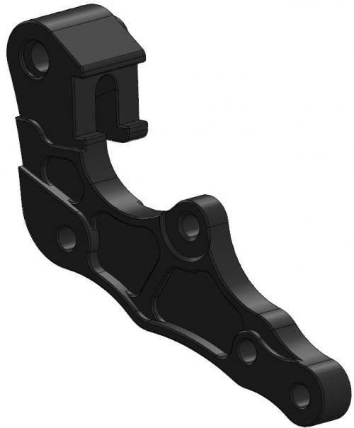 MOTO MASTER 211142, CALIPER ADAPTER BRACKET
