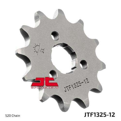JT SPROCKETS FRONT STEEL 12T, 520 JTF132512