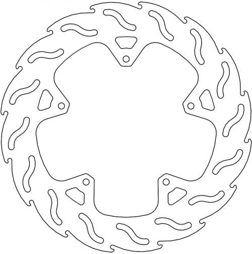 MOTO MASTER 110422, FLAME FIXED DISC 260