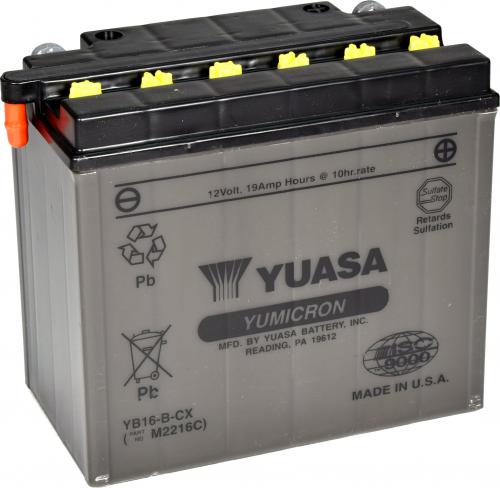 YUASA YB16-B-CX YUASA BATTERY