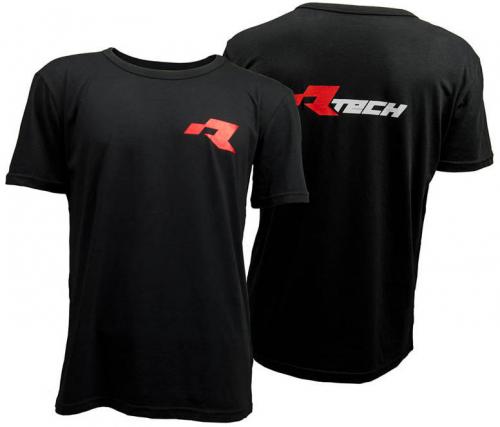RTECH T-SHIRT RTECH -COTTON-SIZE L BLACK