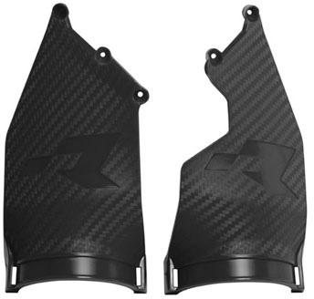 RTECH REPLACEMENT SET FOR ENDURO HEADLIGHT BLACK