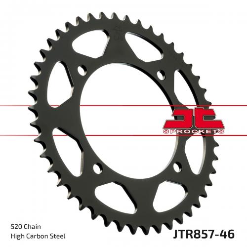 JT SPROCKETS REAR STEEL 46T, 520 JTR085746
