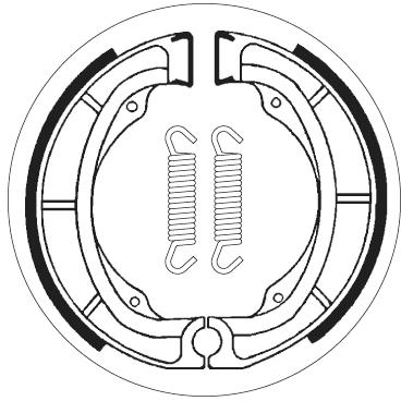 SBS 2016 BRAKE SHOES