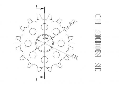 SUPERSPROX SUPERSPROX FRONT 17T, 530 SU142317