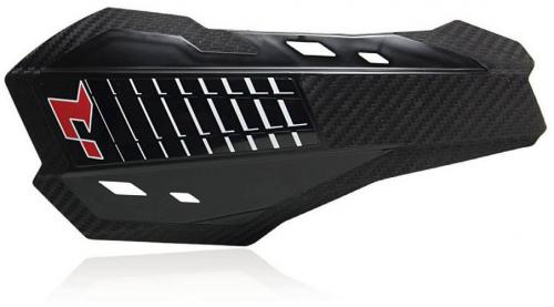 RTECH HP2 HANDGUARDS-WITH MOUNTING KIT BLACK