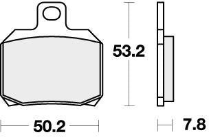 SBS 730LS BRAKE PADS SINTER