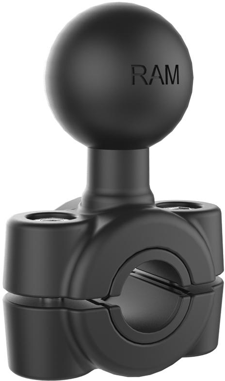 RAM MOUNTS TORQUE 3/8-5/8 DIA MINI RAIL BASE 1"BAL