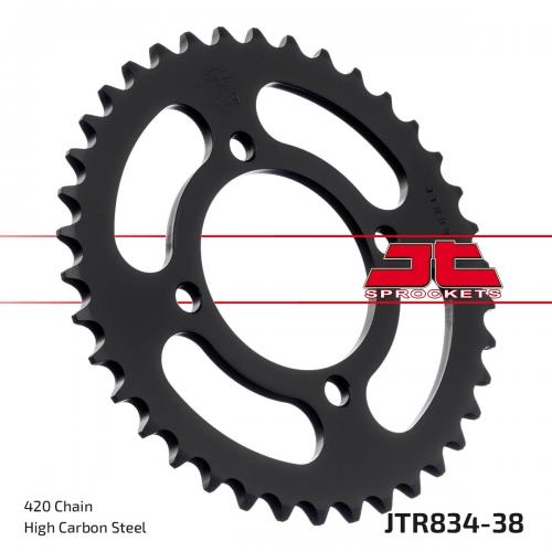 JT SPROCKETS REAR STEEL 38T, 420 JTR083438