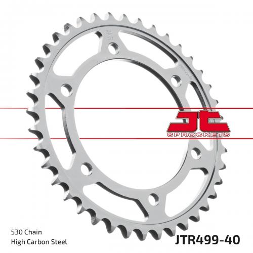 JT SPROCKETS REAR STEEL 40T, 530 JTR049940