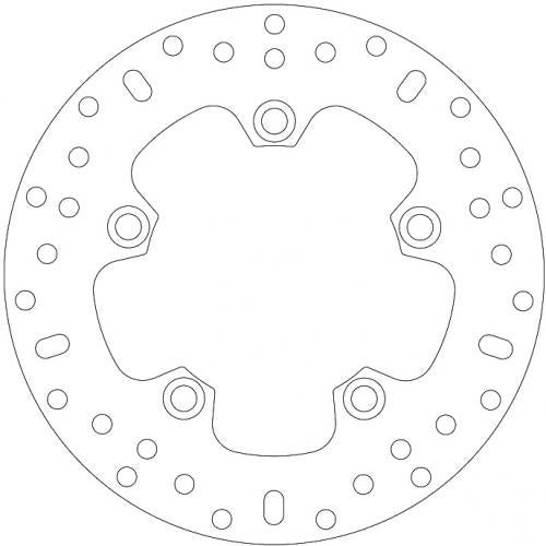 EBC BRAKE DISC MD2125 STREET BIKE BRAKE DISCS