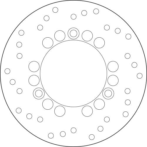 BREMBO BRAKE DISC, 68B40737