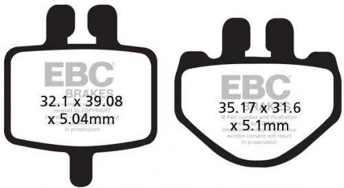 EBC FA 485TT EBC DISC PADS
