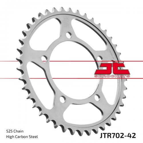 JT SPROCKETS REAR STEEL 42T, 525 JTR070242