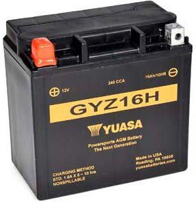 YUASA GYZ16H YUASA BATTERY