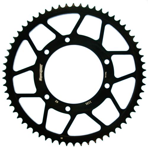 SUPERSPROX SUPERSPROX REAR STEEL 62T, BLACK SU4113162B