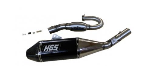 HGS COMPLETE SYSTEM ALU BLACK CARB. END CAP HGKT3027142