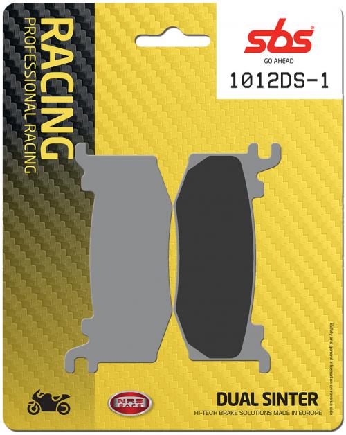 SBS 1012DS-1 BRAKE PADS SINTER RACING