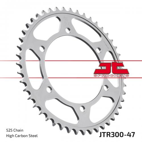 JT SPROCKETS REAR STEEL 47T, 525 JTR030047