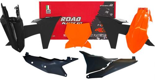 RTECH PLASTIC KIT BLACK RKITKTMSCR023