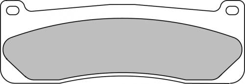 FERODO FDB2167XRAC BRAKE PADS SINTER RACING