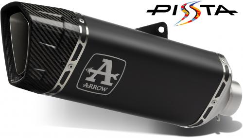 ARROW RACING TITANIUM DARK PISTA SILENCER