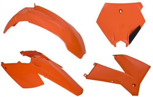 RTECH PLASTICS KIT 4 PCS KTM ORANGE 563230424
