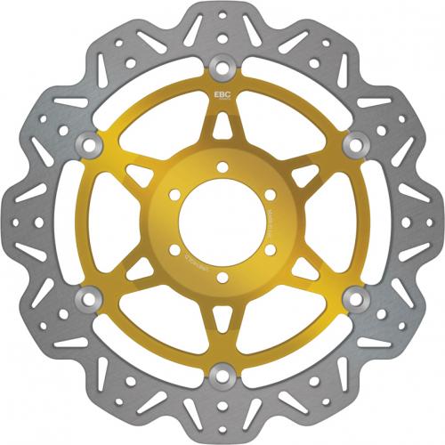 EBC BRAKE DISC VR614GLD EBC FLOATING DISC GOLD HUB