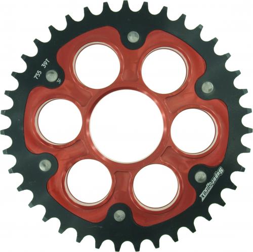 SUPERSPROX SUPERSPROX REAR STEALTH 39T, RED, 520 SU675539R
