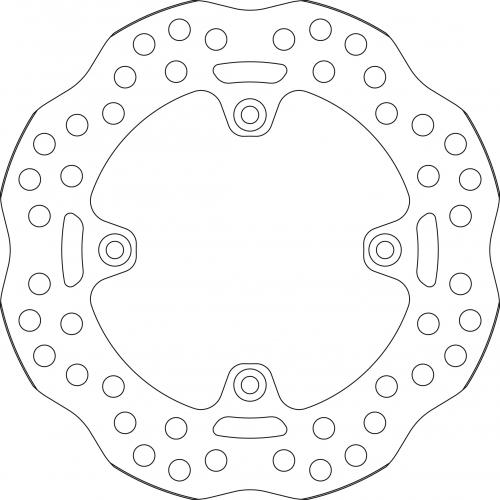 SBS UPGRADE BRAKE DISC 6134