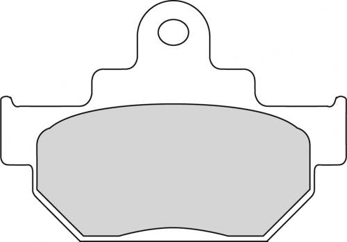 FERODO FDB673P BRAKE PADS ORGANIC