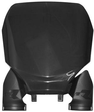 RTECH FACTORY FRONT NUMBER PLATE BLACK 569800288