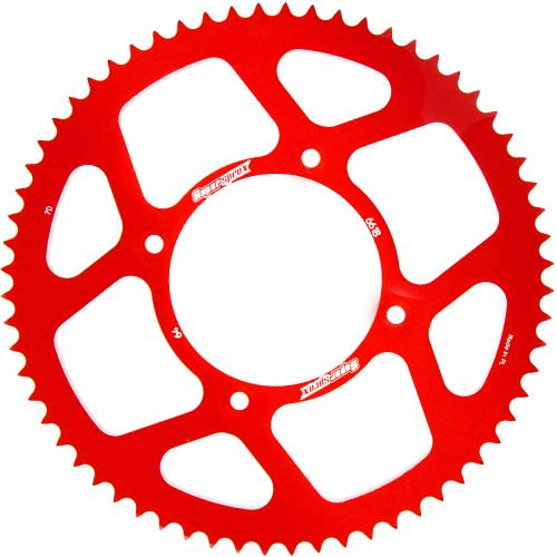 SUPERSPROX SUPERSPROX REAR ALU 64T, RED, 420