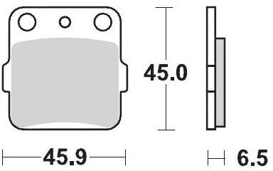 MOTO MASTER 091011, BRAKE PADS SINTER RACING