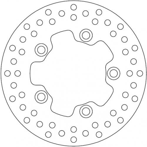 FERODO FMD0453R FIXED BRAKE DISC