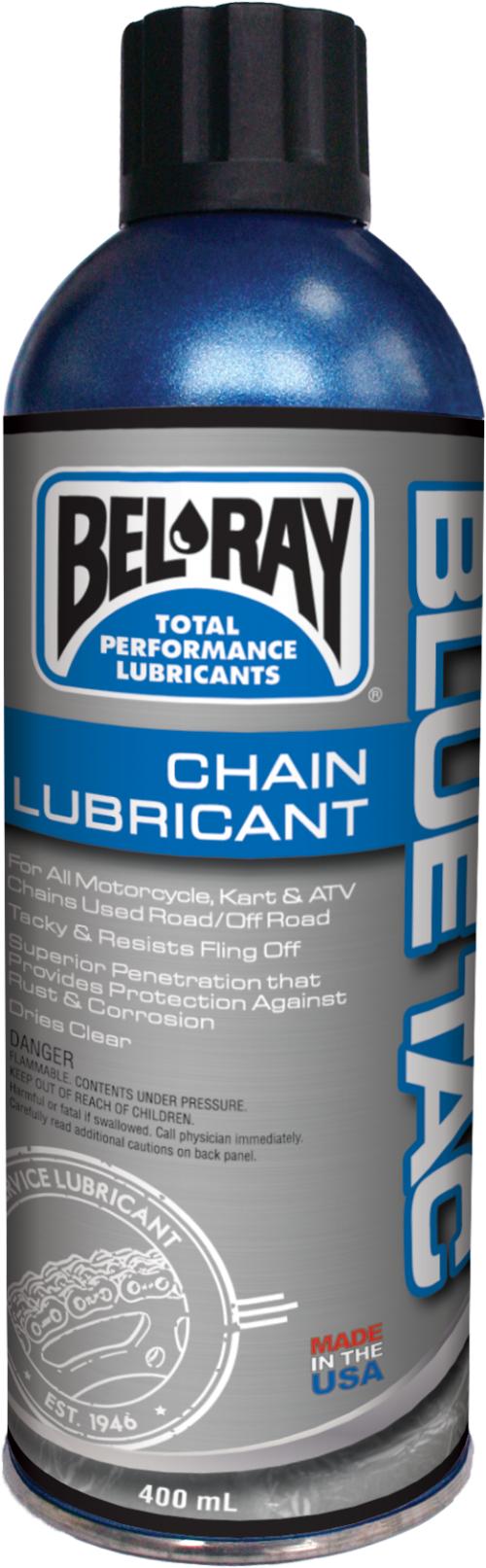 BEL-RAY CHAIN LUBE, BLUE TAC 400ML