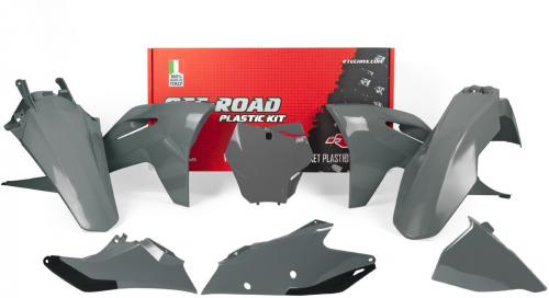 RTECH PLASTICS KIT 6 PCS GASGAS QUANTUM GREY