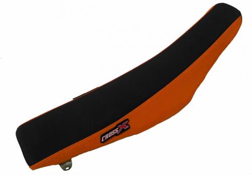 CROSS X SEAT COVER-BLACK/ORANGE M5232BO