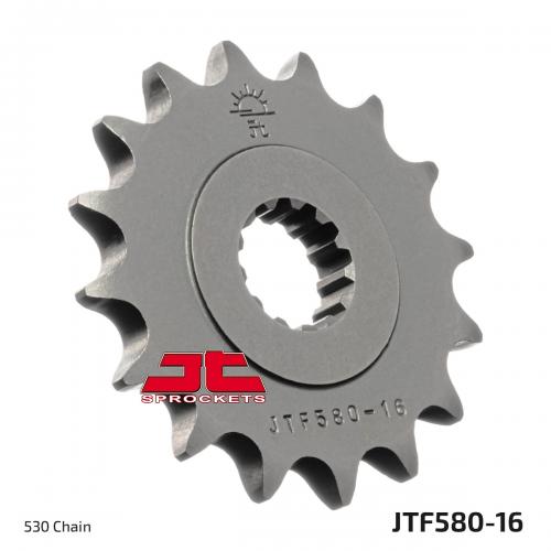 JT SPROCKETS FRONT STEEL 16T, 530 JTF058016