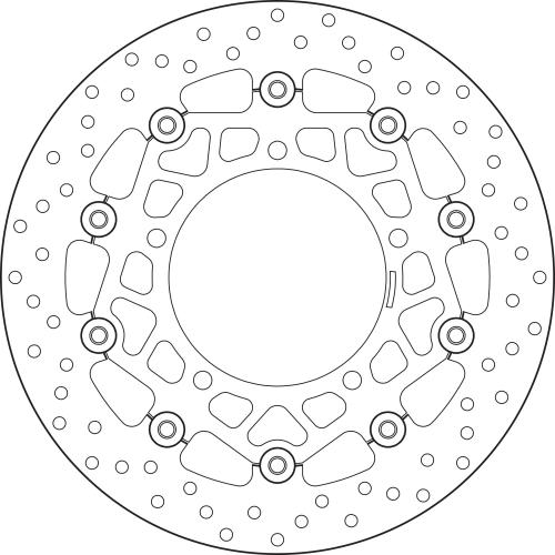 BREMBO BRAKE DISC, 78B40866