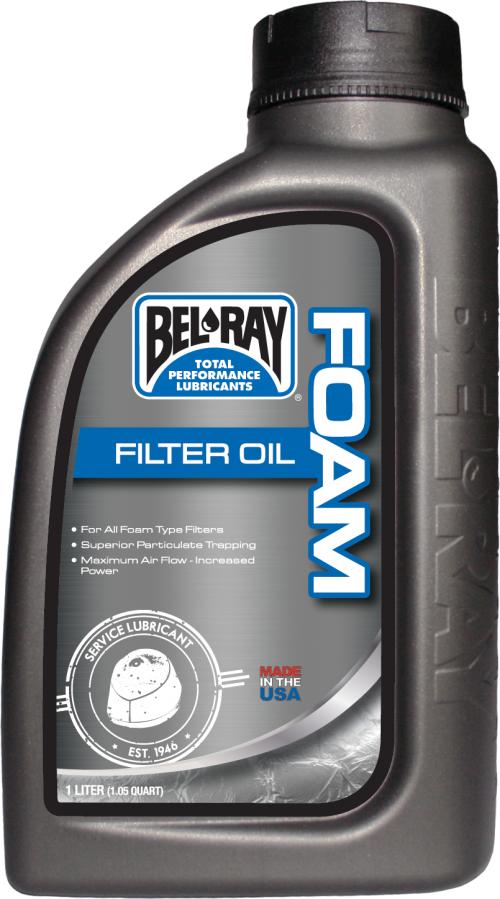 BEL-RAY FOAM FILTER OIL 1L