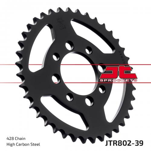 JT SPROCKETS REAR STEEL 39T, 428 JTR080239