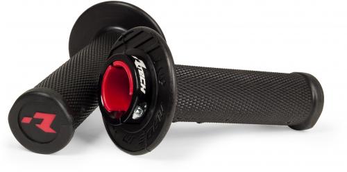 RTECH R20 LOCK-ON GRIPS WAVE BETA BLACK