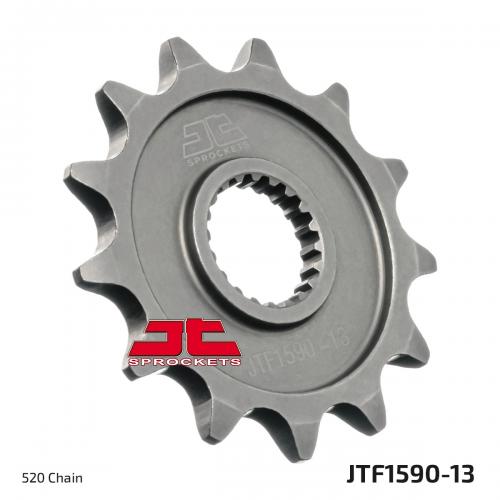 JT SPROCKETS FRONT STEEL 13T, 520 JTF159013