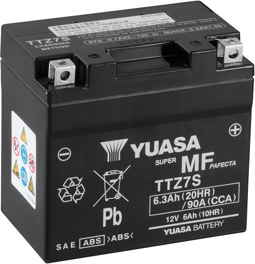 YUASA TTZ7S YUASA SEALED BATTERY