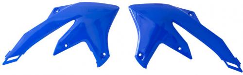 RTECH RADIATOR SCOOPS YZ BLUE (OE)