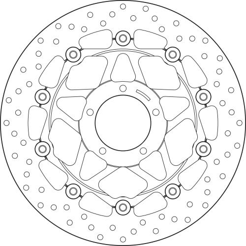 BREMBO BRAKE DISC, 78B40880