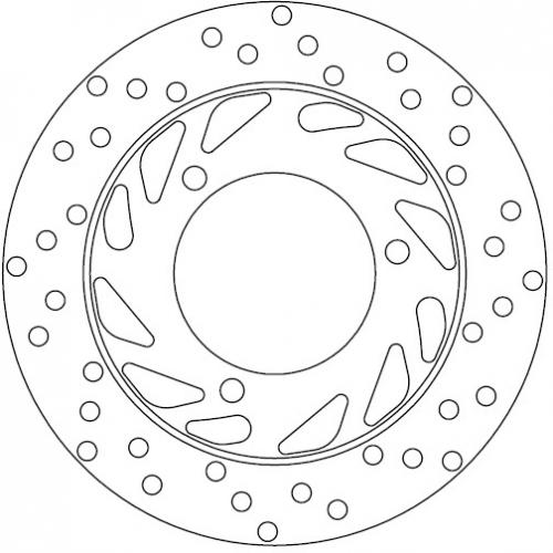 FERODO FMD0441R FIXED BRAKE DISC